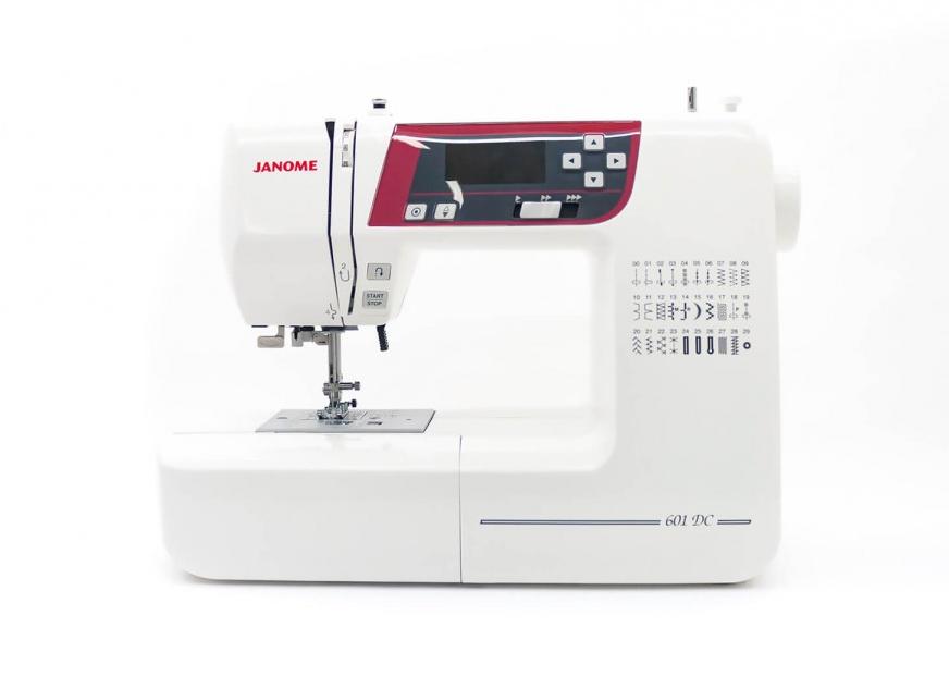 Janome 601DC –  компьютеризированная швейная машинка для начинающих и профессионалов